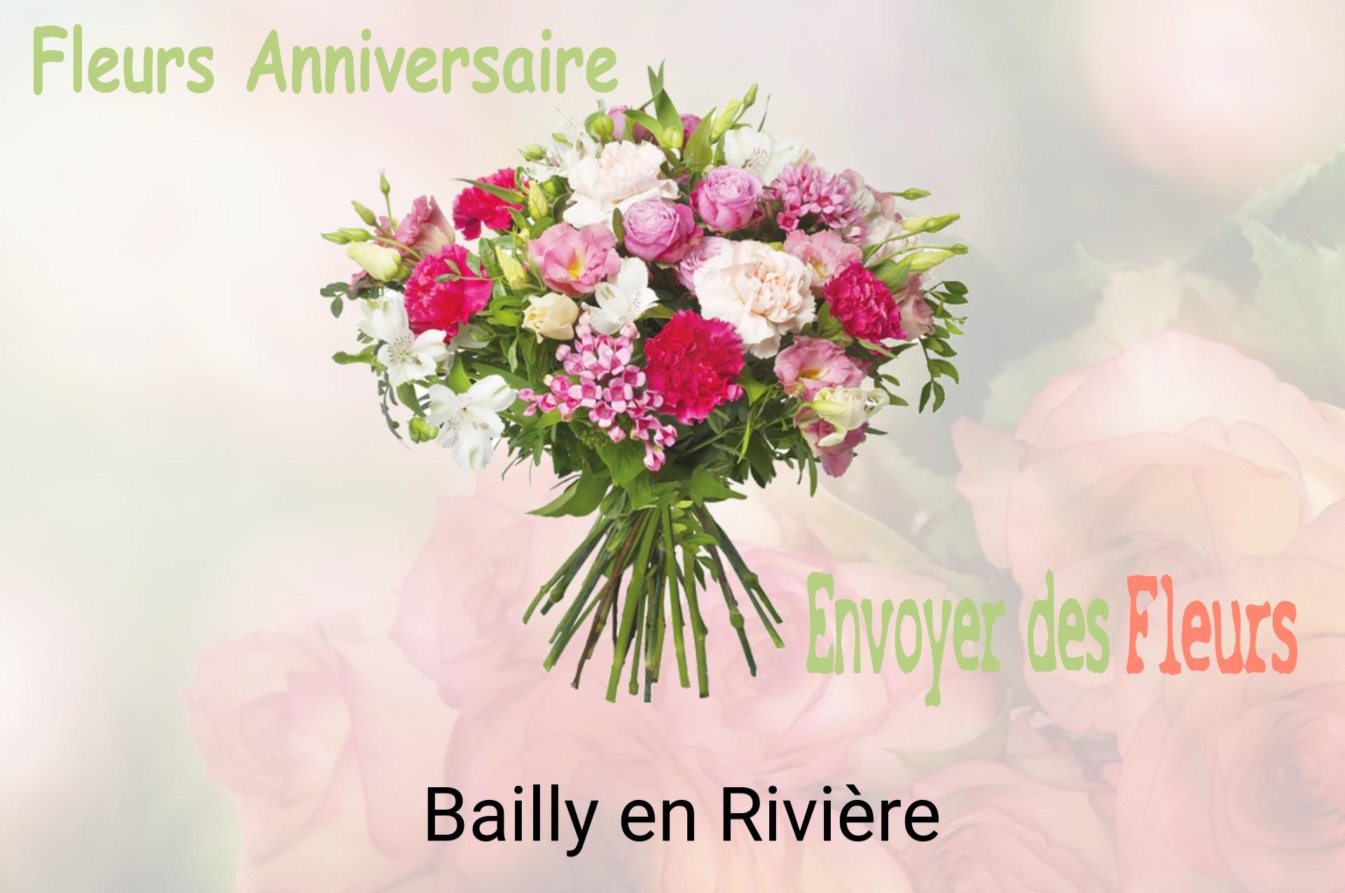 Bouquet de fleurs d’anniversaire livré à Bailly-en-Rivière