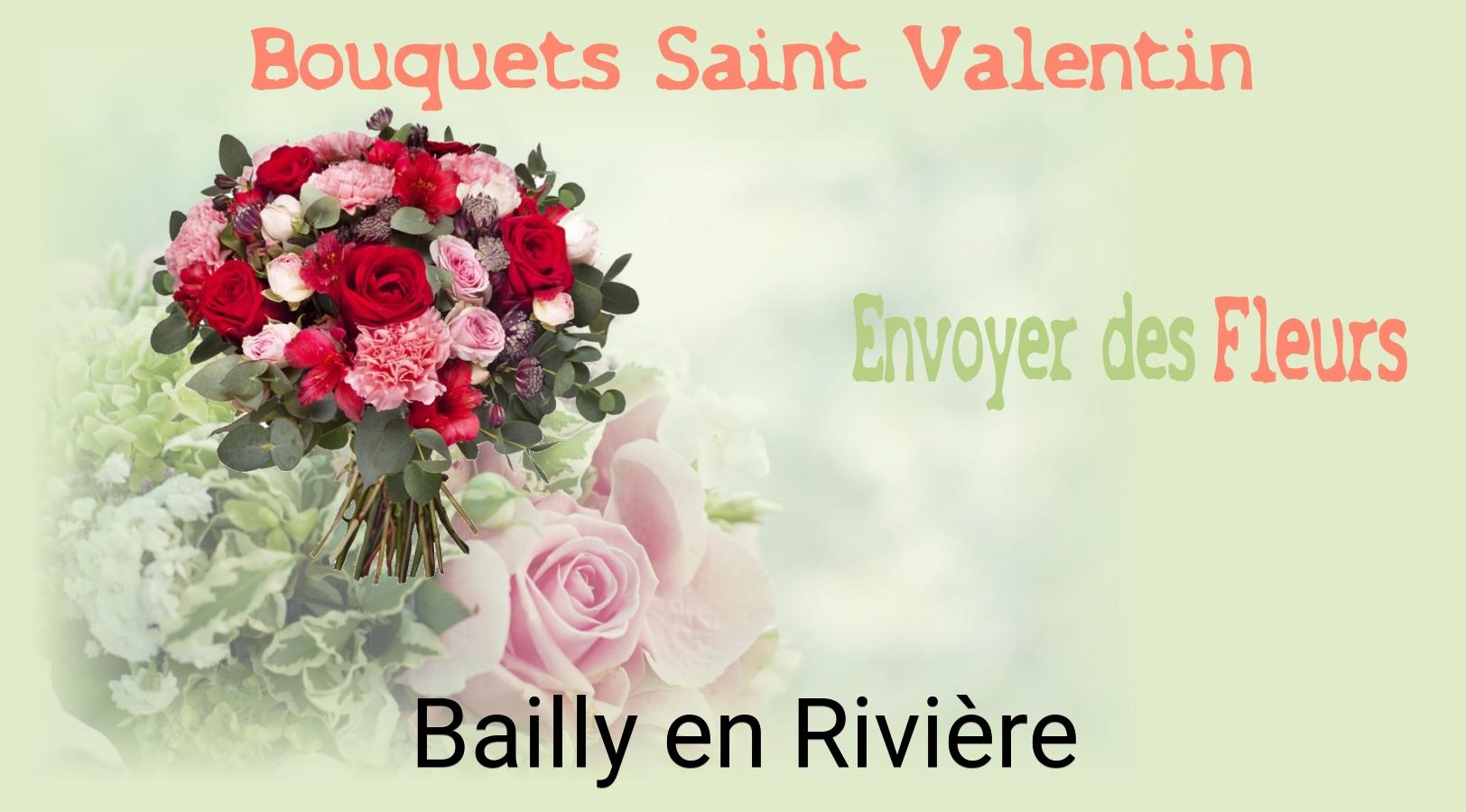 Roses de Saint-Valentin livrées à Bailly-en-Rivière